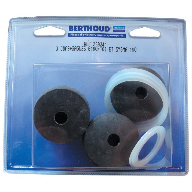 Carte 3 CUPS+BAGUES+6JOINTS Gama 101 référence fournisseur BED269241